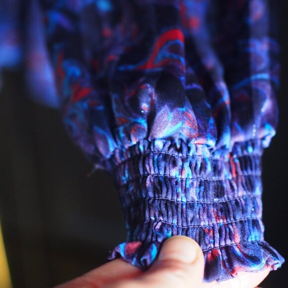 Joie | Smocked Long Sleeve Blouse - Picture 5 of 6